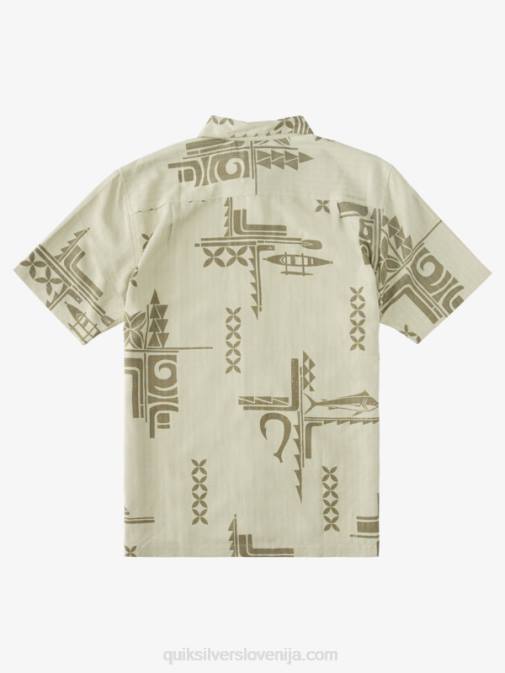 Quiksilver PJ4H863 moški čaj velik ulov srajca s kratkimi rokavi waterman big catch