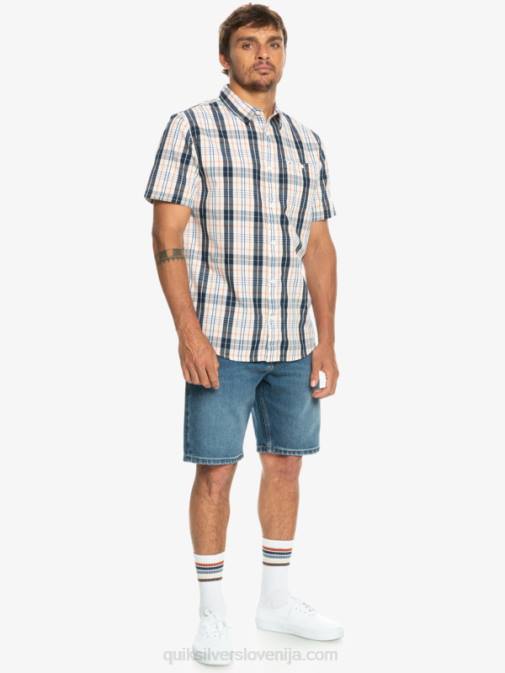 Quiksilver PJ4H914 moški breza swinton nova majica s kratkimi rokavi swinton