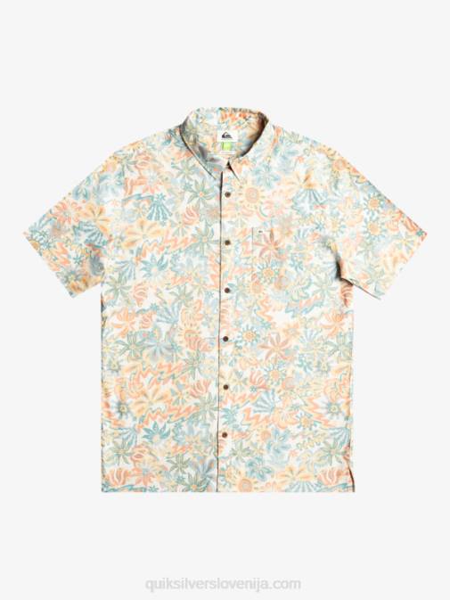 Quiksilver PJ4H968 moški breza surfadelica surfadelica majica s kratkimi rokavi