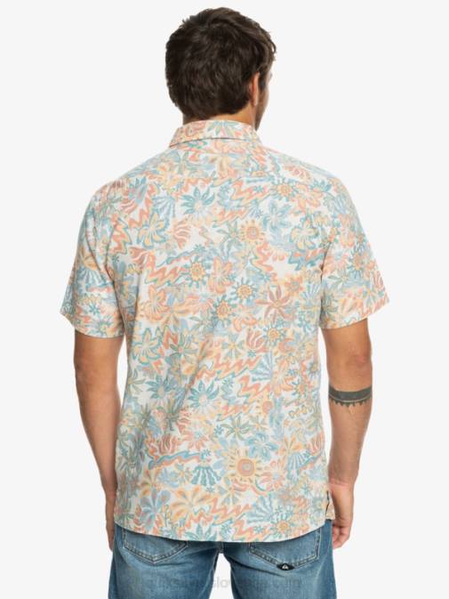 Quiksilver PJ4H968 moški breza surfadelica surfadelica majica s kratkimi rokavi
