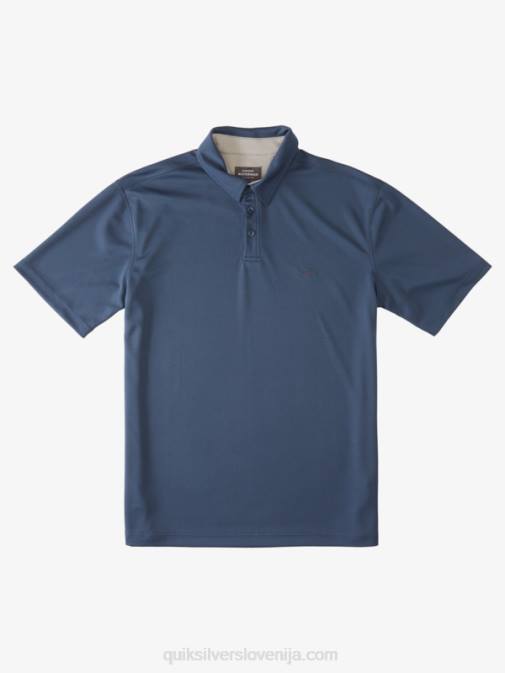 Quiksilver PJ4H96 moški polnočna mornarica waterman polo majica s kratkimi rokavi