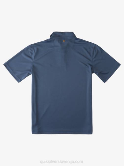 Quiksilver PJ4H96 moški polnočna mornarica waterman polo majica s kratkimi rokavi