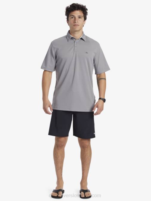 Quiksilver PJ4H97 moški morski pes waterman polo majica s kratkimi rokavi