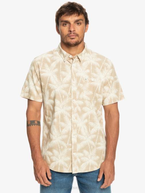 Quiksilver PJ4H994 moški plage minljiv trenutek srajca s kratkimi rokavi minljivega trenutka