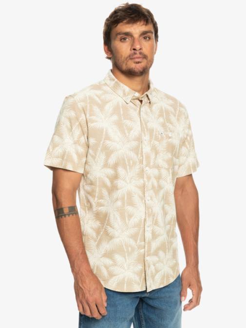 Quiksilver PJ4H994 moški plage minljiv trenutek srajca s kratkimi rokavi minljivega trenutka