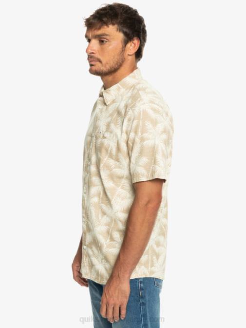 Quiksilver PJ4H994 moški plage minljiv trenutek srajca s kratkimi rokavi minljivega trenutka