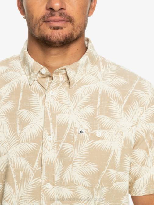 Quiksilver PJ4H994 moški plage minljiv trenutek srajca s kratkimi rokavi minljivega trenutka