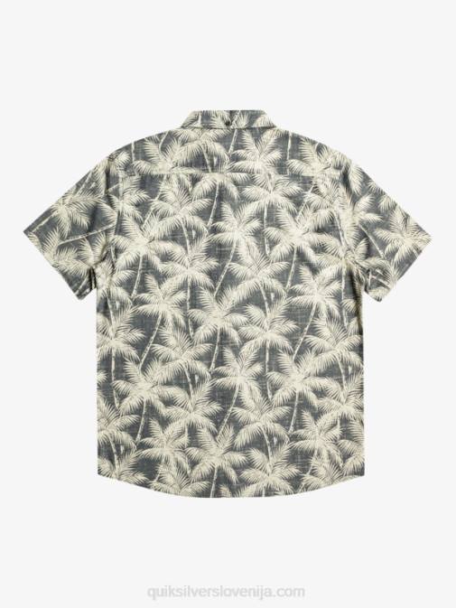 Quiksilver PJ4H995 moški mornarica minljiv trenutek srajca s kratkimi rokavi minljivega trenutka