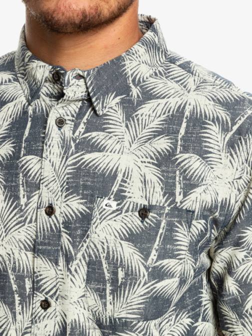 Quiksilver PJ4H995 moški mornarica minljiv trenutek srajca s kratkimi rokavi minljivega trenutka