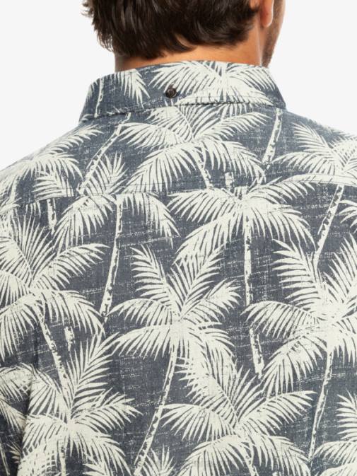 Quiksilver PJ4H995 moški mornarica minljiv trenutek srajca s kratkimi rokavi minljivega trenutka