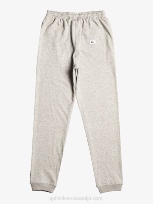 Quiksilver PJ4H1256 moški svetlo sivo resje osnovne tekaške hlače