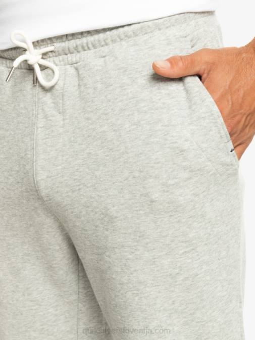 Quiksilver PJ4H1256 moški svetlo sivo resje osnovne tekaške hlače