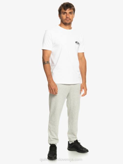 Quiksilver PJ4H1256 moški svetlo sivo resje osnovne tekaške hlače